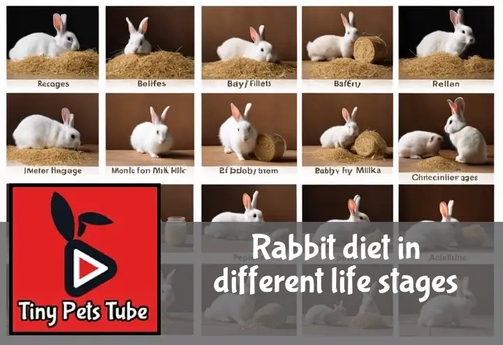 Rabbit diet in different life stages